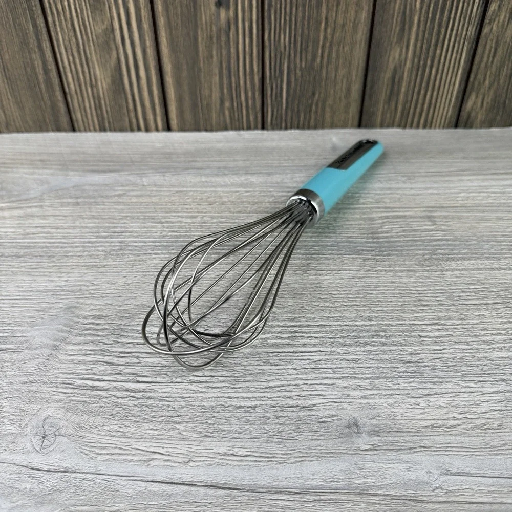 KitchenAid Cooking Aqua Sky Blue Utensil Hand Held Whisk Replacement Kitchen